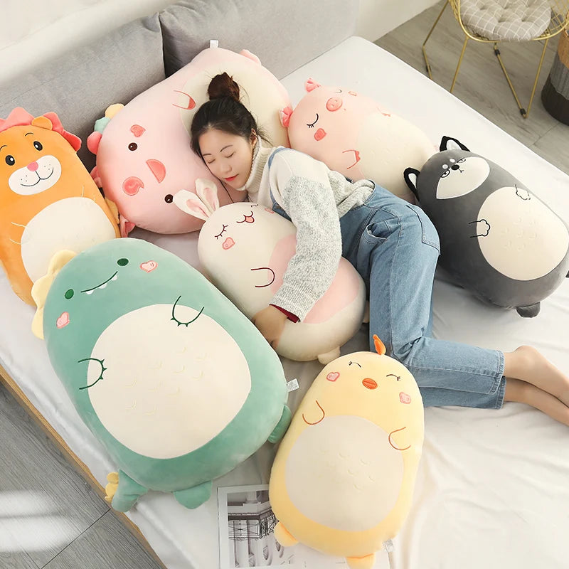 もっちり ふわふわ 動物 抱き枕 癒し系 ぬいぐるみ - 画像 (5)