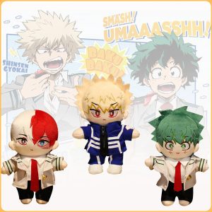 僕のヒーローアカデミア デフォルメ ぬいぐるみ 爆豪 轟 緑谷