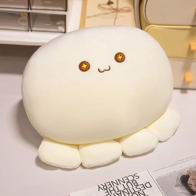 ふわふわ もちもち ウィンク タコ ぬいぐるみ パステルピンク - 画像 (13)