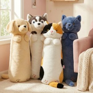 かわいい ふわふわ 三毛猫 抱き枕
