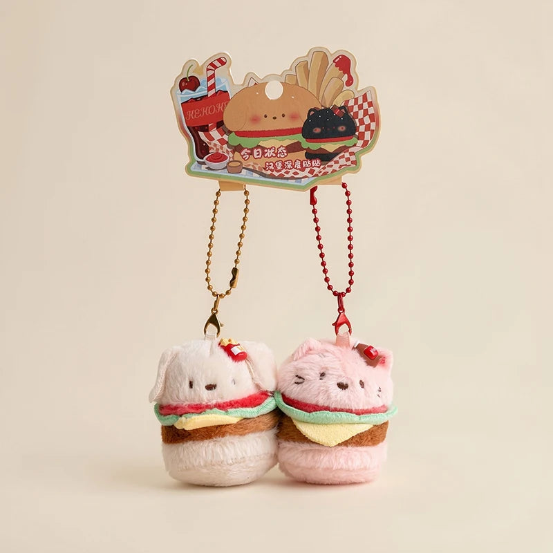 ぷっくり可愛い 料理モチーフ ぬいぐるみ マスコットキーホルダー イラストカード付き - 画像 (14)