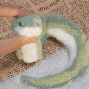 ふわふわ もちもち 淡いグリーン グラデーション ぬいぐるみ