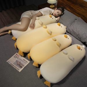 ふわふわ ひよこ 抱き枕 ロングクッション