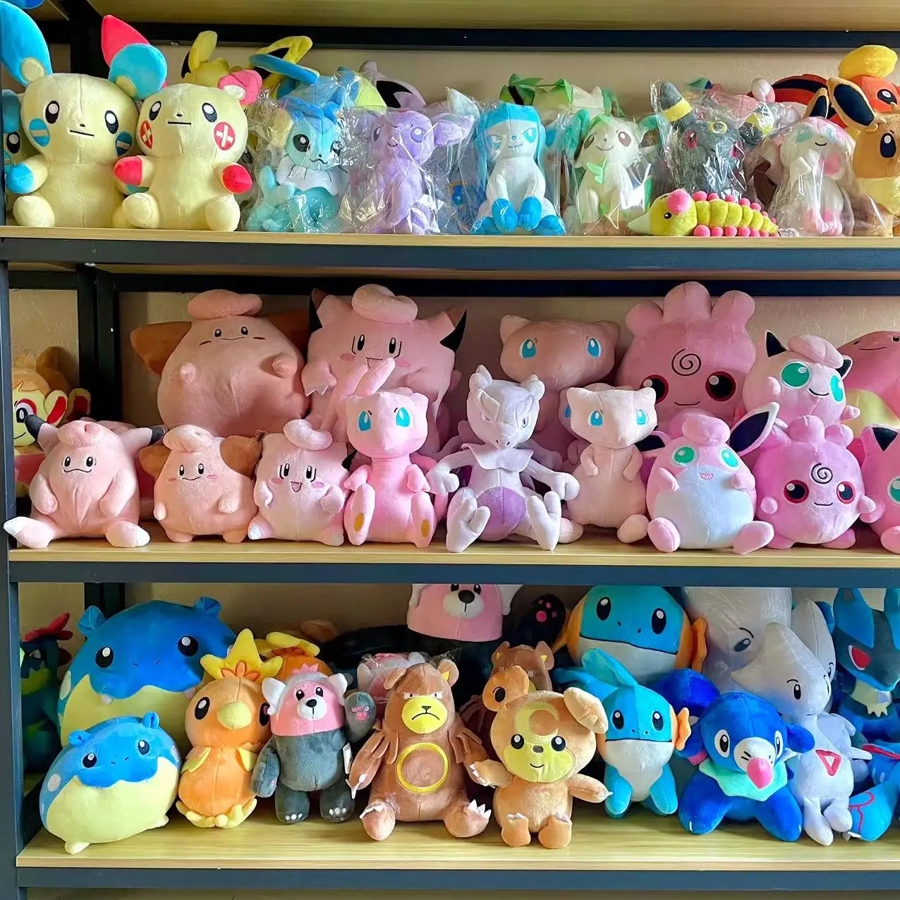 ポケモン ピカチュウ ふわふわ ぬいぐるみ 黄色 - 画像 (2)