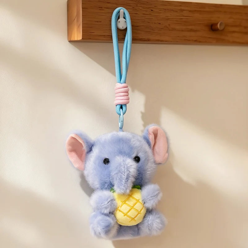 かわいい 動物 ぬいぐるみ キーホルダー バッグチャーム - 画像 (10)