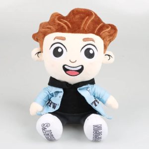 「WHAT'S POPIN」 青いジャケットの男の子ぬいぐるみ