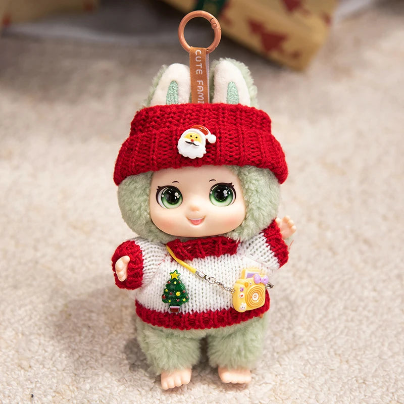 クリスマス ウサ耳 ニット もこもこ ドール フィギュア - 画像 (9)