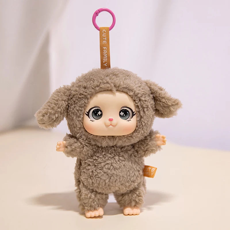 クリスマス ウサ耳 ニット もこもこ ドール フィギュア - 画像 (4)