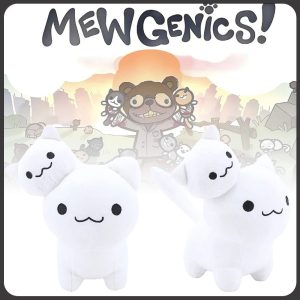 Mewgenics! 白い二頭猫 ぬいぐるみ