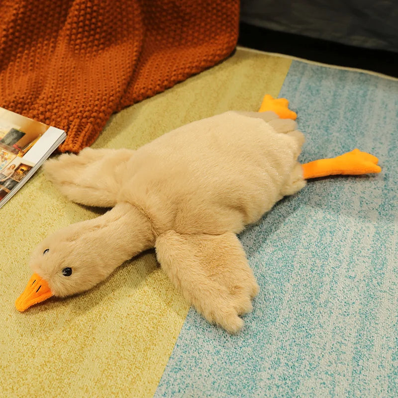 ふわふわ特大ガチョウ抱き枕 - 画像 (12)