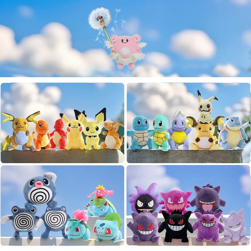 可愛い ポケモン ふわふわ キャラクター ぬいぐるみ - 画像 (2)
