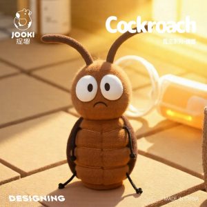 ユニークなゴキブリ ふわふわぬいぐるみ ブラウン