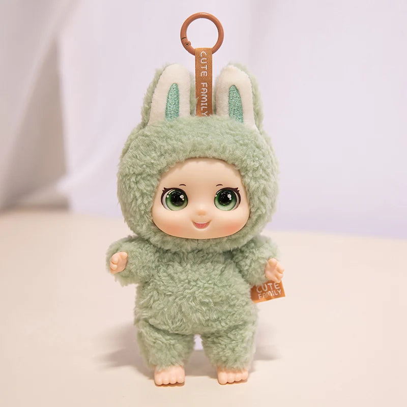 クリスマス ウサ耳 ニット もこもこ ドール フィギュア - 画像 (3)