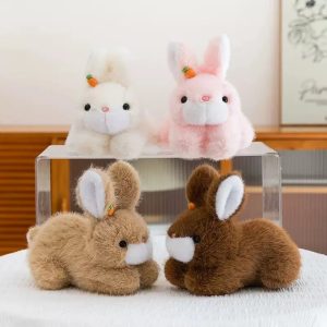 ふわふわ にんじん うさぎ ぬいぐるみ 選べる 4色