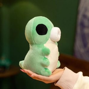 可愛い ふわふわ グリーン 一つ目 モンスター ぬいぐるみ
