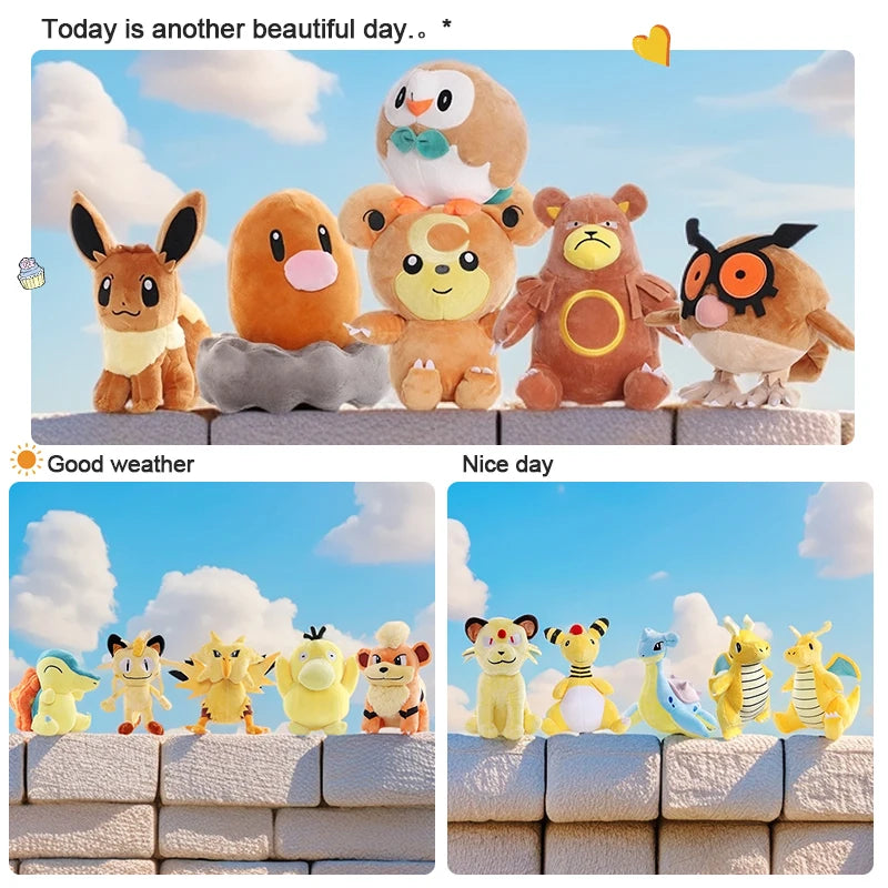 可愛い ポケモン ふわふわ キャラクター ぬいぐるみ - 画像 (3)