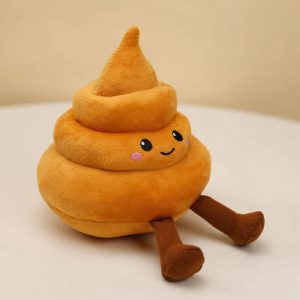 もこもこ笑顔のうんちくんぬいぐるみ 足付き