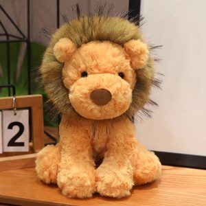 かわいい ふわふわ もじゃもじゃたてがみ ライオン ぬいぐるみ