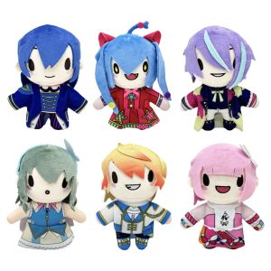 ポップなちびキャラクターぬいぐるみセット