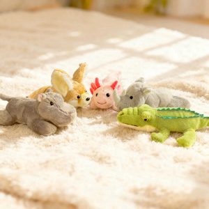 選べる かわいい 伏せポーズ 動物 ミニ ぬいぐるみ