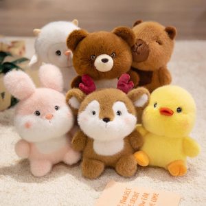 ぽっちゃり ふわふわ 可愛い 動物 ぬいぐるみ