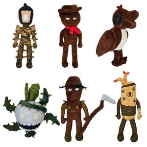 個性派 ホラーゲーム風 キャラクターぬいぐるみ 6体セット