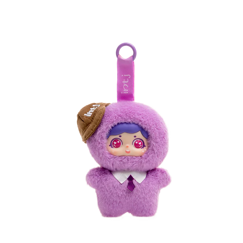 可愛い ふわふわ フード付き マスコットぬいぐるみ - 画像 (7)