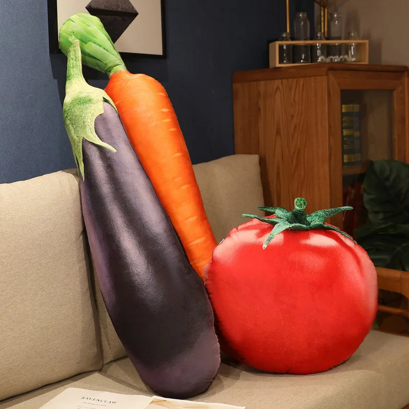 リアルな野菜 抱き枕 もちもち クッション - 画像 (3)