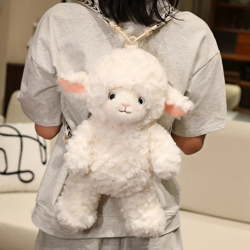 かわいい もこもこ ひつじ ぬいぐるみリュック