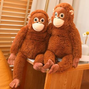 リアルで可愛い オランウータン ふわふわ ぬいぐるみ
