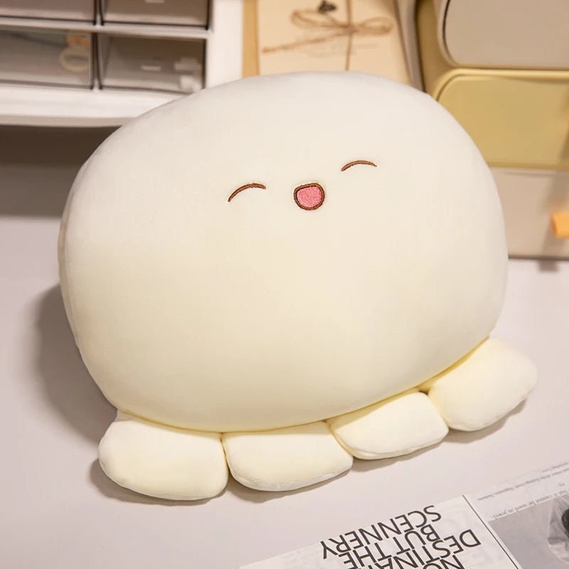 ふわふわ もちもち ウィンク タコ ぬいぐるみ パステルピンク - 画像 (14)