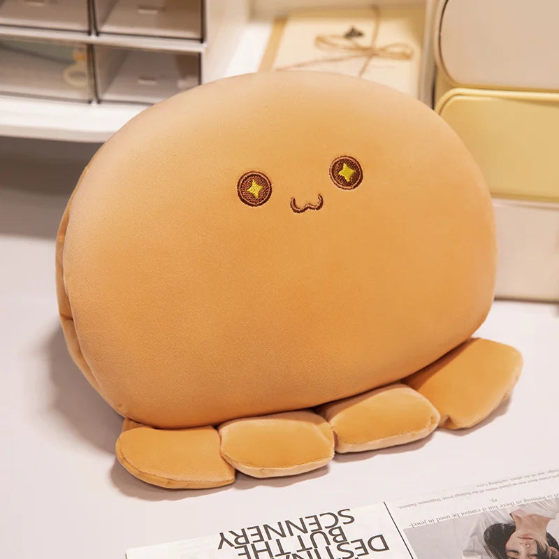 ふわふわ もちもち ウィンク タコ ぬいぐるみ パステルピンク - 画像 (10)