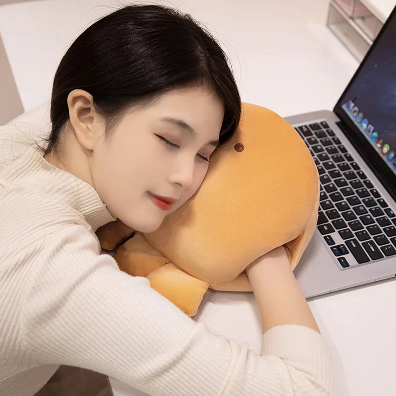 ふわふわ もちもち ウィンク タコ ぬいぐるみ パステルピンク - 画像 (5)