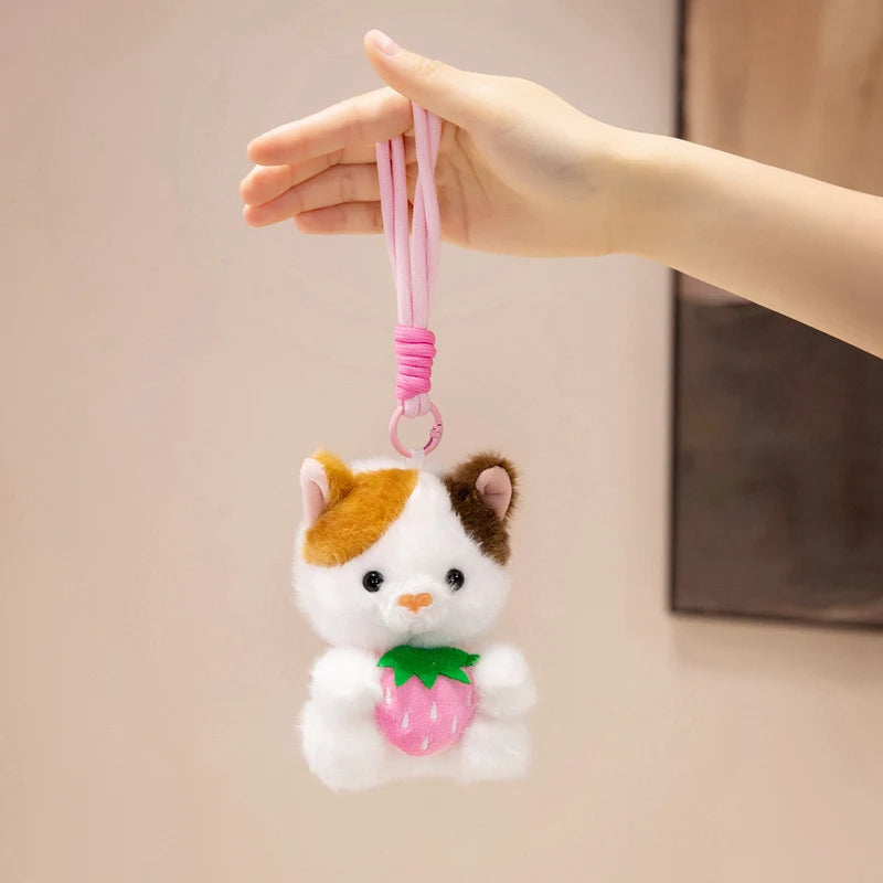 かわいい 動物 ぬいぐるみ キーホルダー バッグチャーム - 画像 (9)