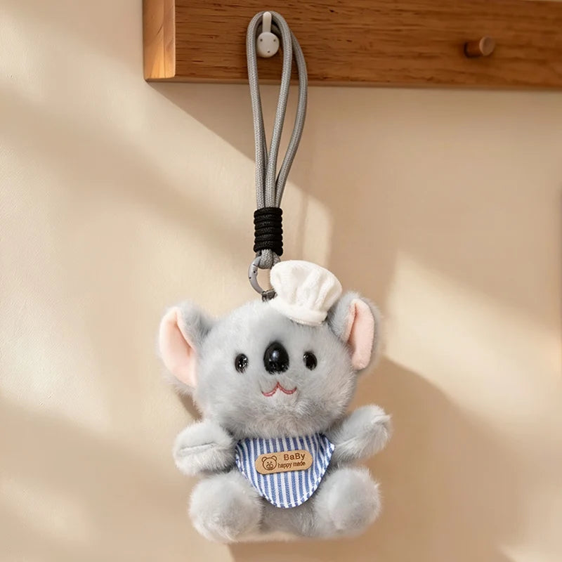 かわいい 動物 ぬいぐるみ キーホルダー バッグチャーム - 画像 (8)